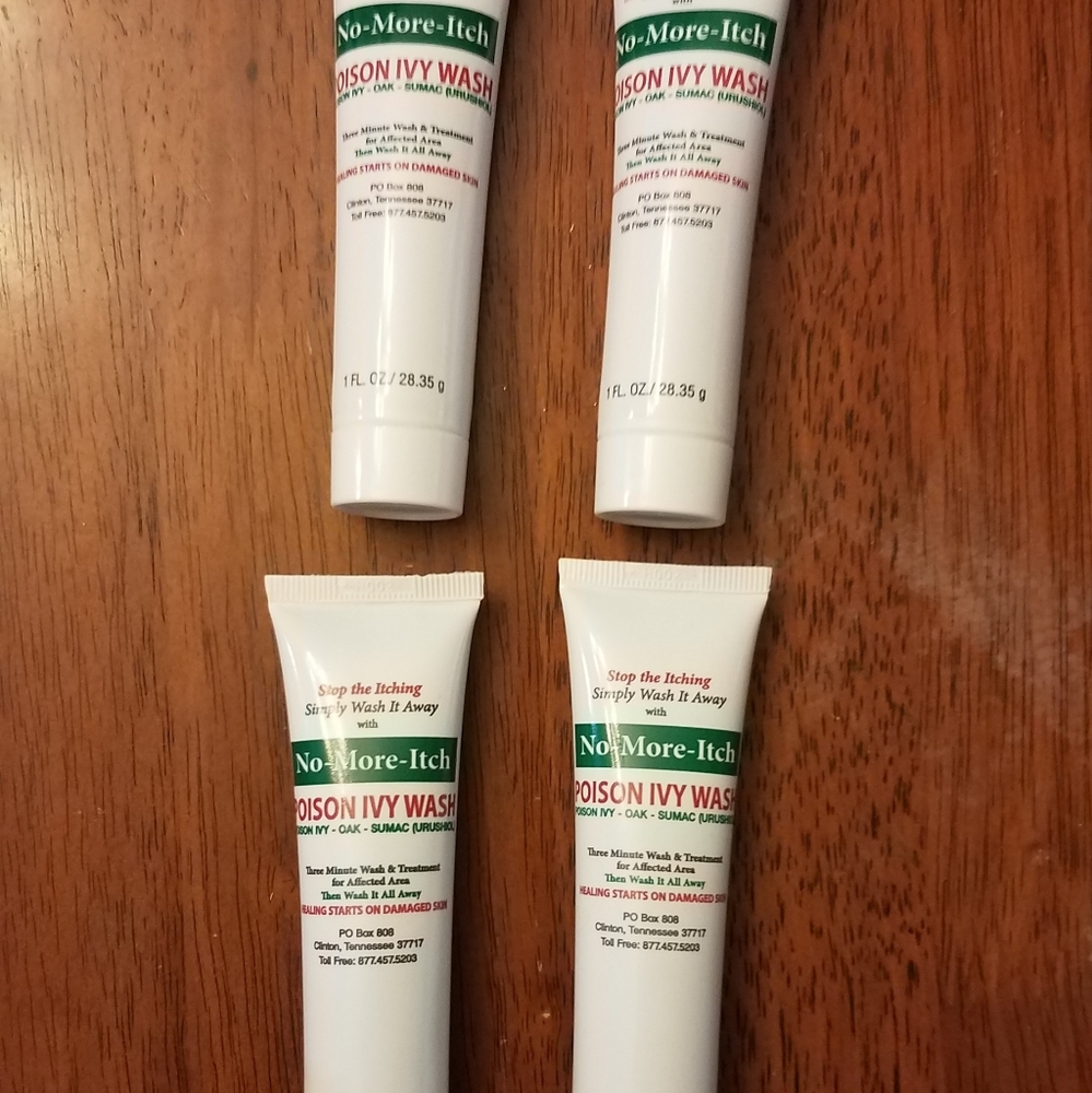 Poison Ivy wash Appalachian Secrets 4 tubes